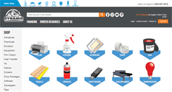 Desktop Screenshot of bestscreenprintingsupply.com