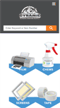 Mobile Screenshot of bestscreenprintingsupply.com