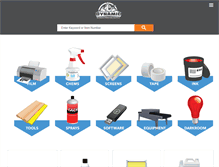 Tablet Screenshot of bestscreenprintingsupply.com